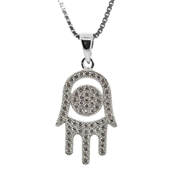 Horseshoe Dancing Stone Necklace